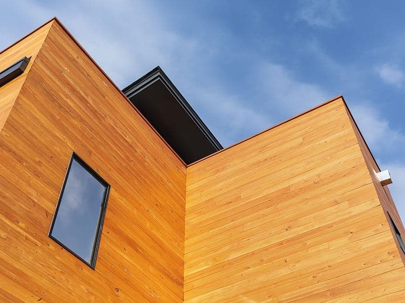 Thermic Wood - horizontale houten gevelbekleding