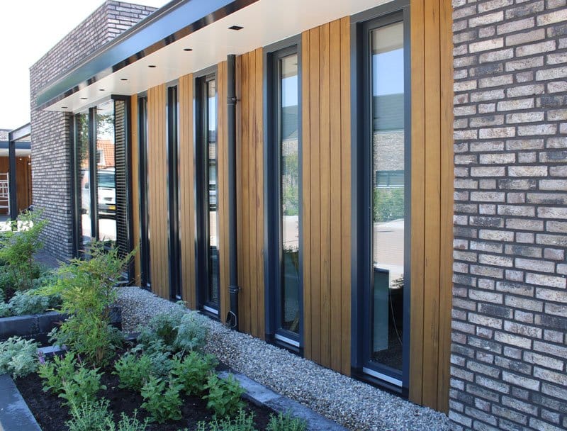 houten gevelbekleding seniorenwoning vorstenbosch