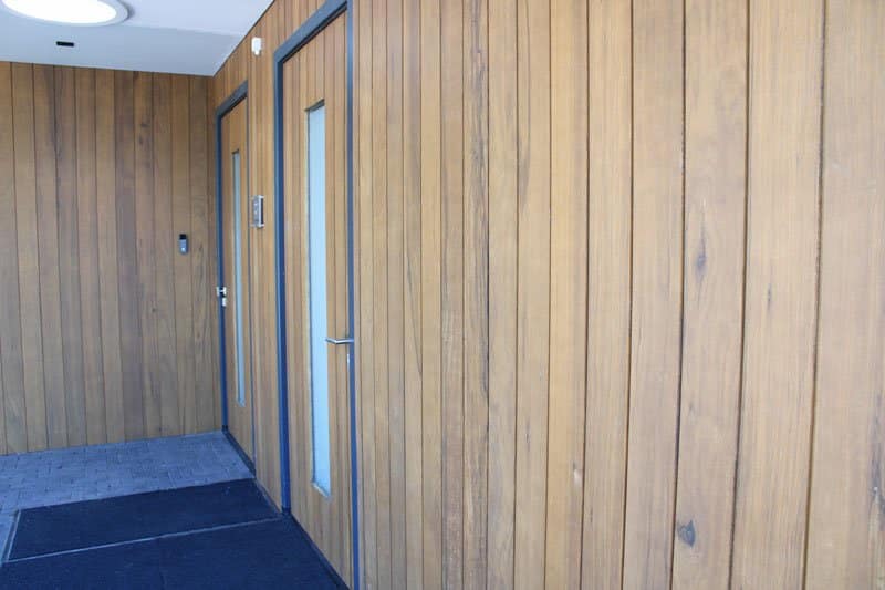 frake gevelbekleding seniorenwoningen