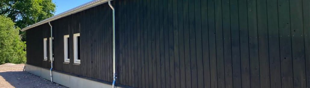 houten gevelbekleding in schuurwoning