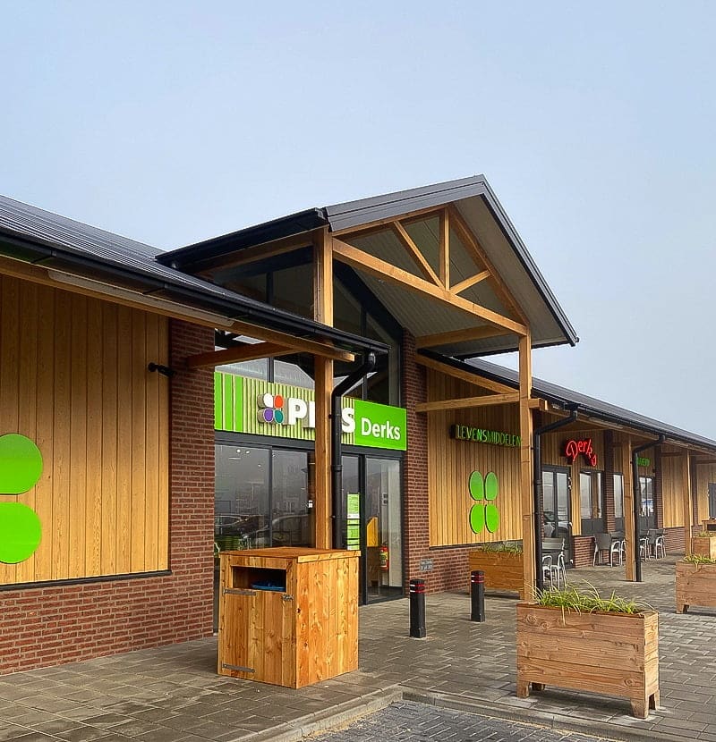 Houten gevelbekleding Plus overasselt Houten gevelbekleding Plus overasselt