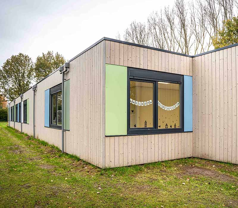 HIB Gevels levert Platowood Vuren voor basisschool Berkel-Enschot