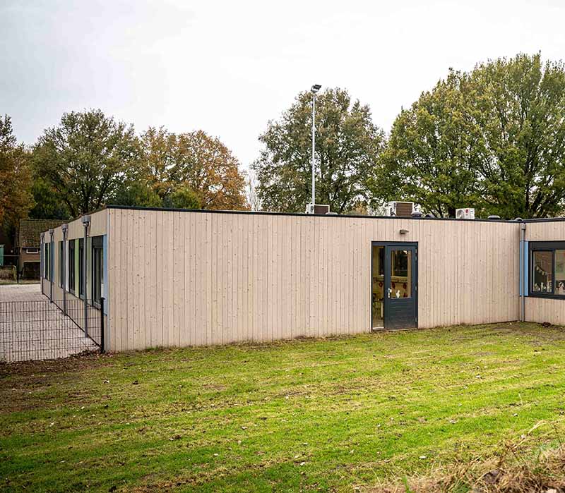 HIB Gevels levert Platowood Vuren voor basisschool Berkel-Enschot