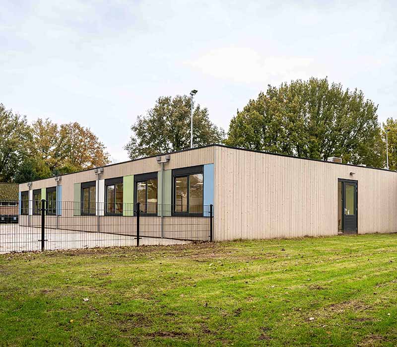 HIB Gevels levert Platowood Vuren voor basisschool Berkel-Enschot