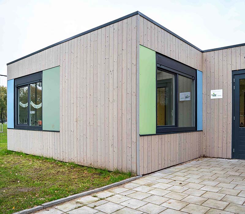 HIB Gevels levert Platowood Vuren voor basisschool Berkel-Enschot